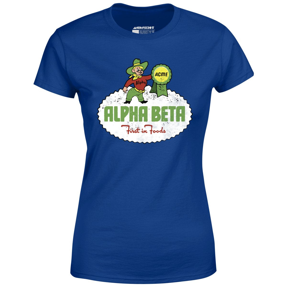 Alpha Beta Retro Women s T Shirt m00nshot