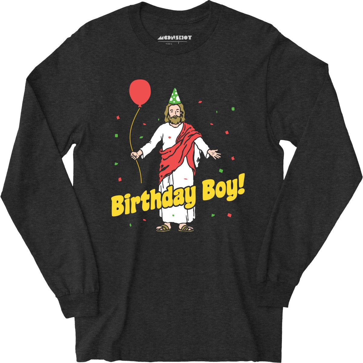 birthday boy long sleeve shirt