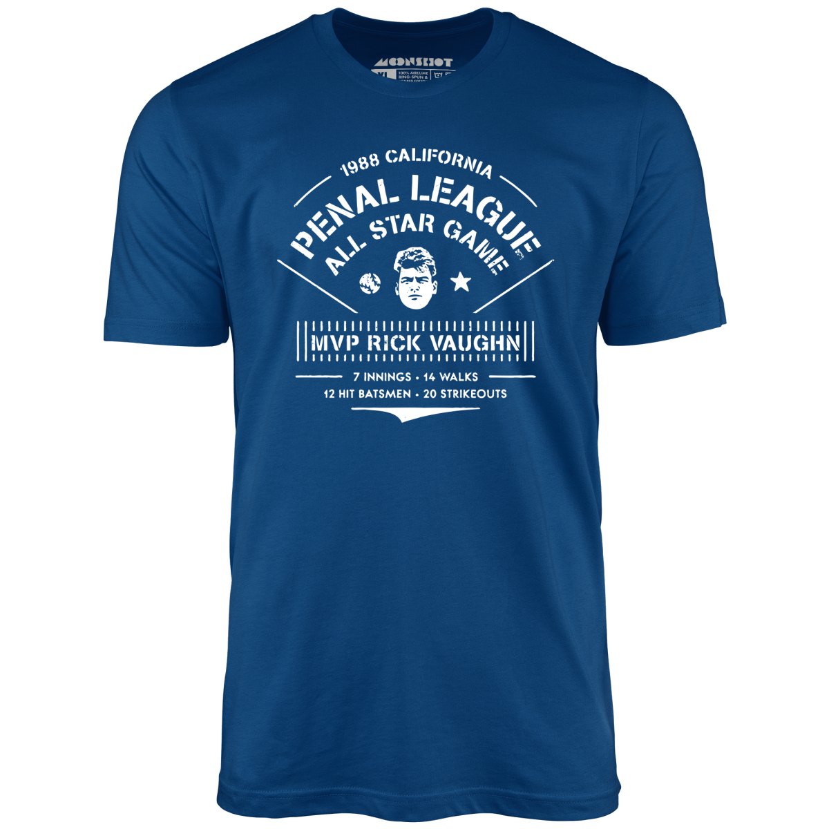 California Penal League All Star Game MVP Rick Vaughn Shirt