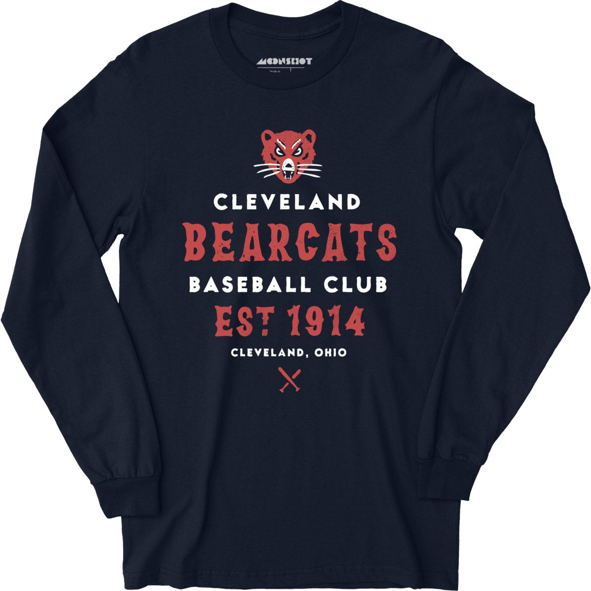 Cleveland Baseball Retro White T shirt