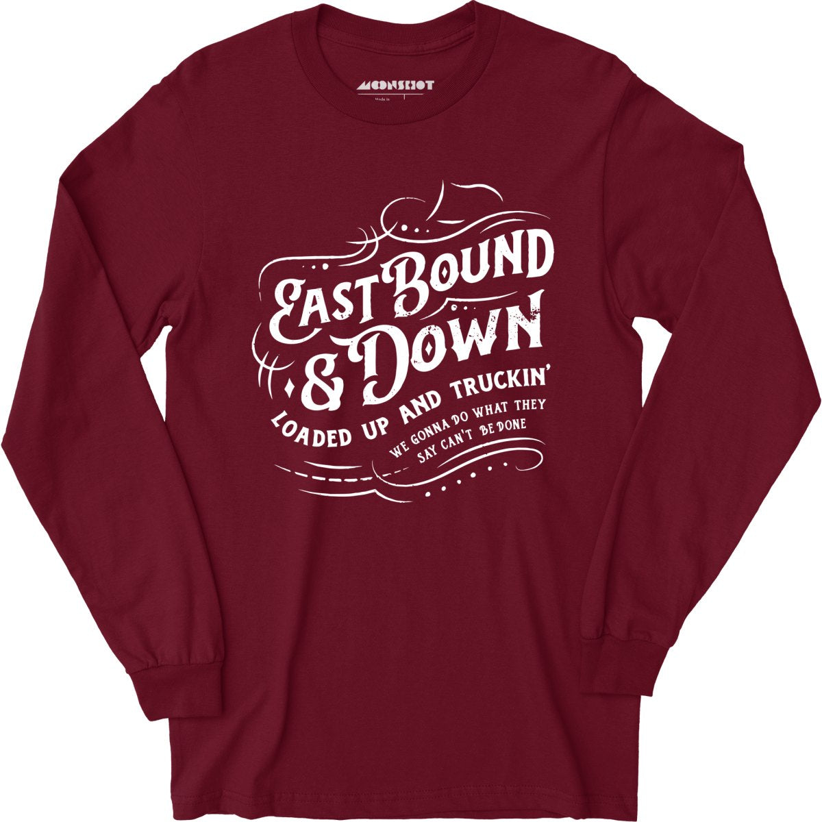 Eastbound And Down Long Sleeve T Shirt M00nshot