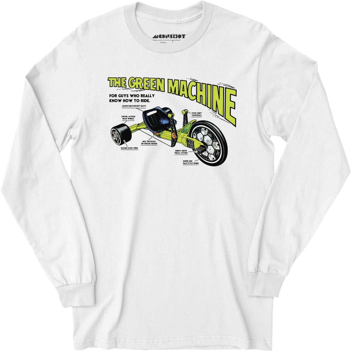 Green Monster Seats Long Sleeve T-Shirt 