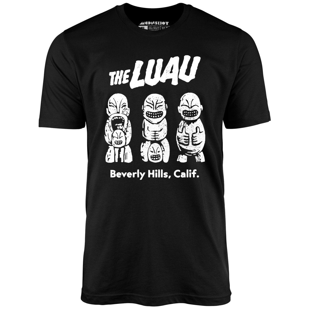 The Luau V2 Beverly Hills Ca Vintage Tiki Bar Unisex T Shirt