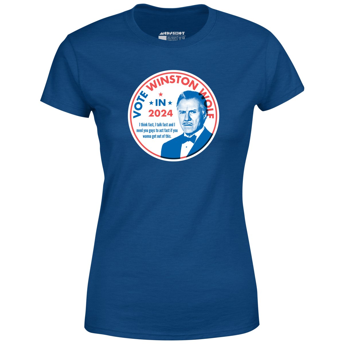 Winston Wolf 2024 Women's TShirt m00nshot