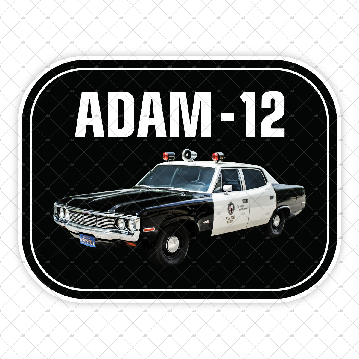 Adam-12 - Sticker