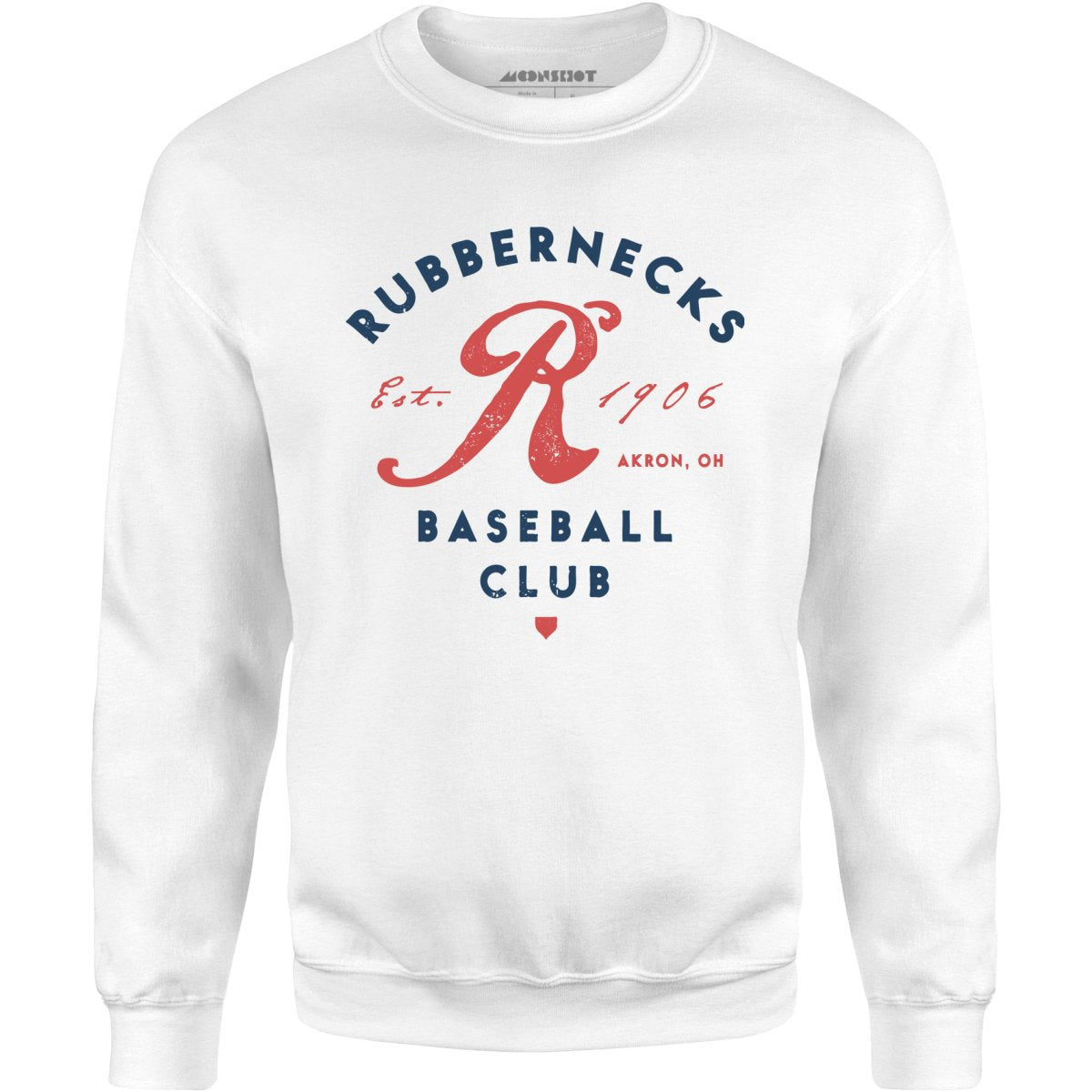 Akron Rubbernecks - Ohio - Vintage Defunct Baseball Teams - Unisex Sweatshirt