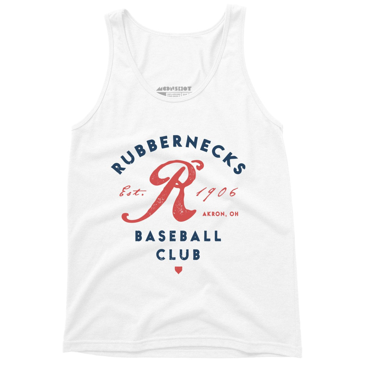 Akron Rubbernecks - Ohio - Vintage Defunct Baseball Teams - Unisex Tank Top