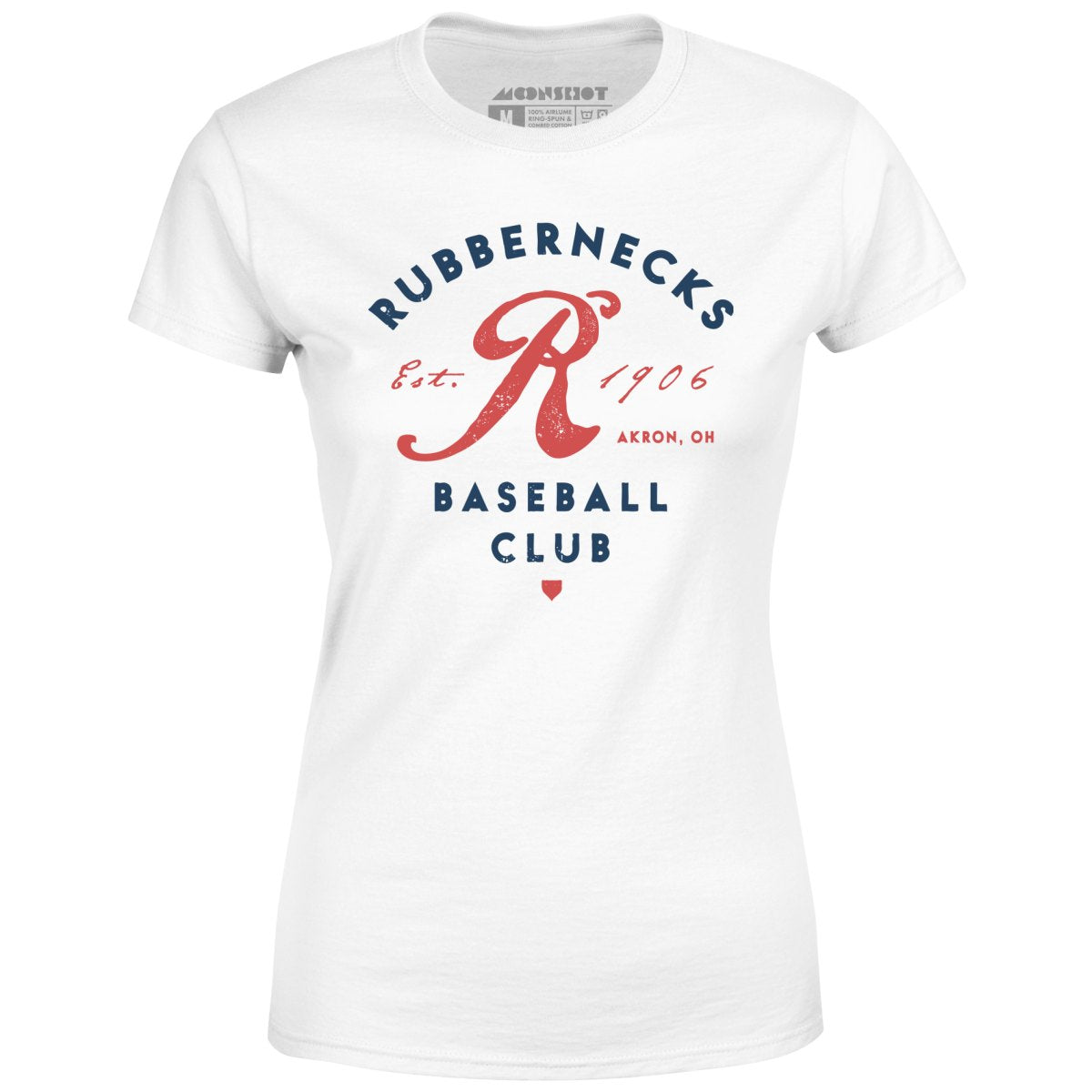 Akron Rubbernecks - Ohio - Vintage Defunct Baseball Teams - Women's T-Shirt