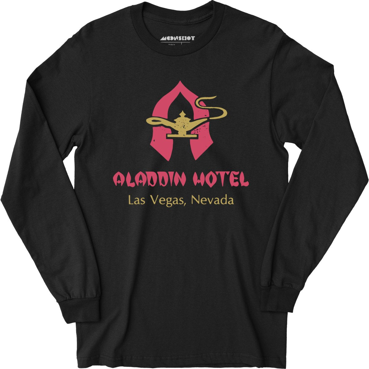 Aladdin Hotel v2 - Vintage Las Vegas - Long Sleeve T-Shirt