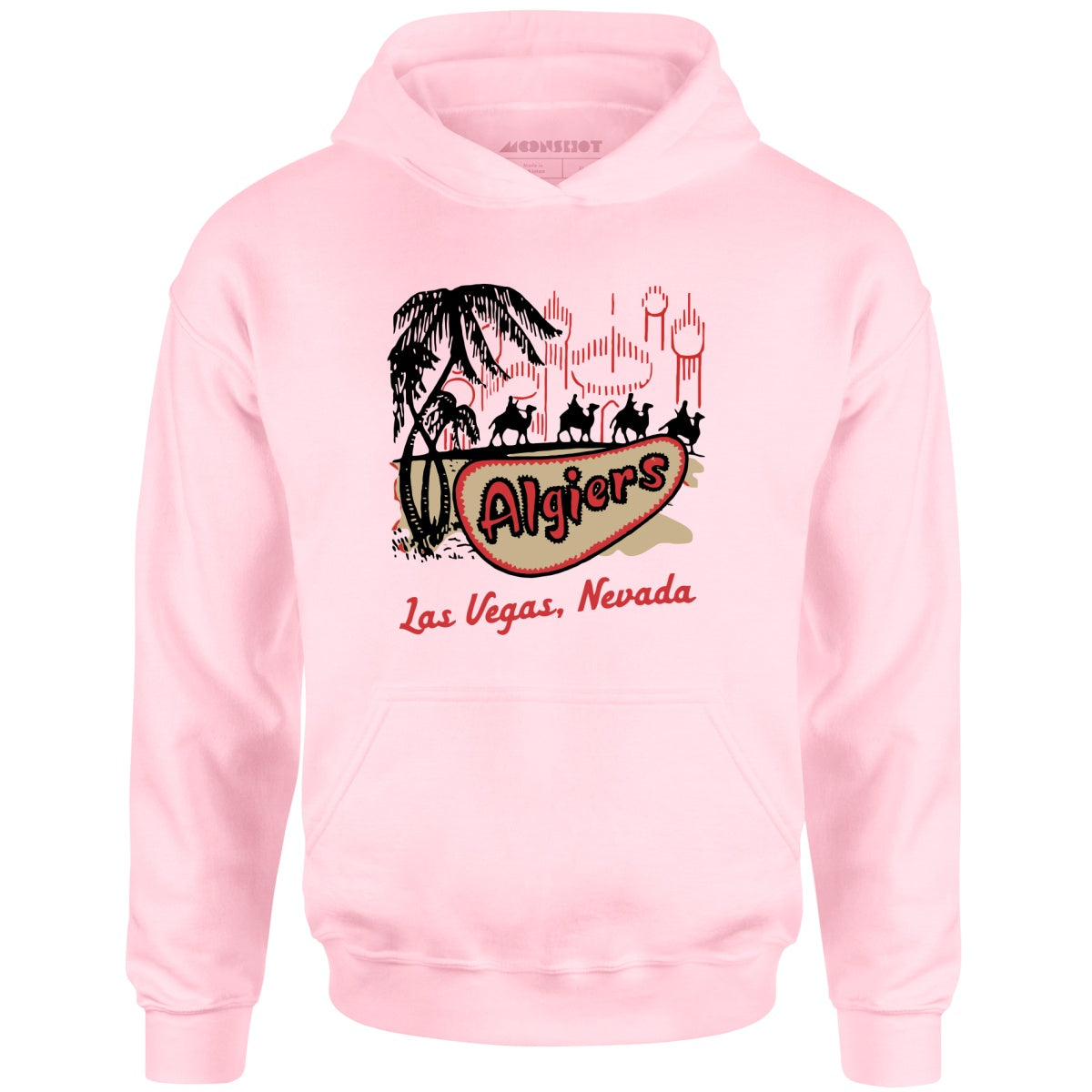 Algiers Hotel v2 - Vintage Las Vegas - Unisex Hoodie