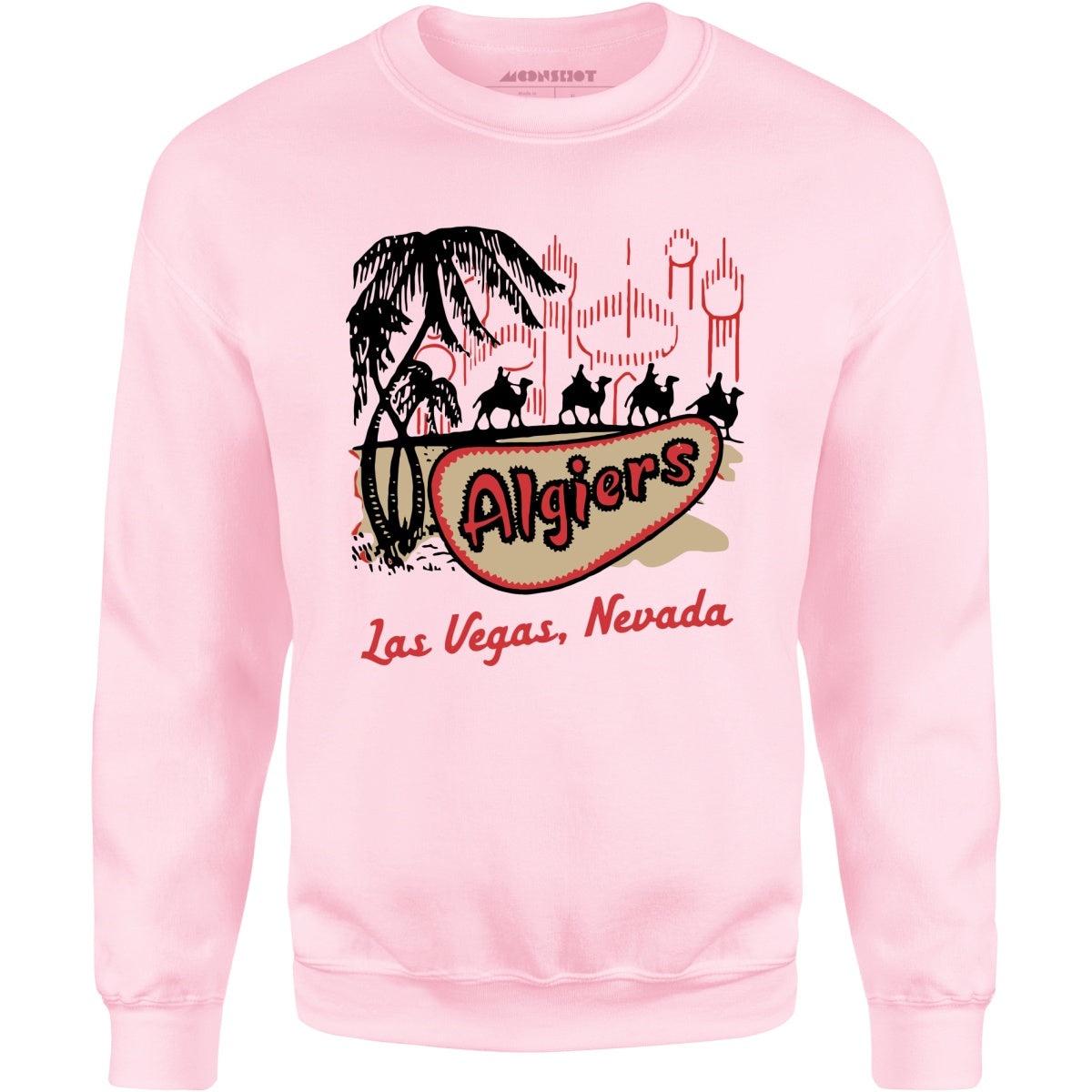 Algiers Hotel v2 - Vintage Las Vegas - Unisex Sweatshirt