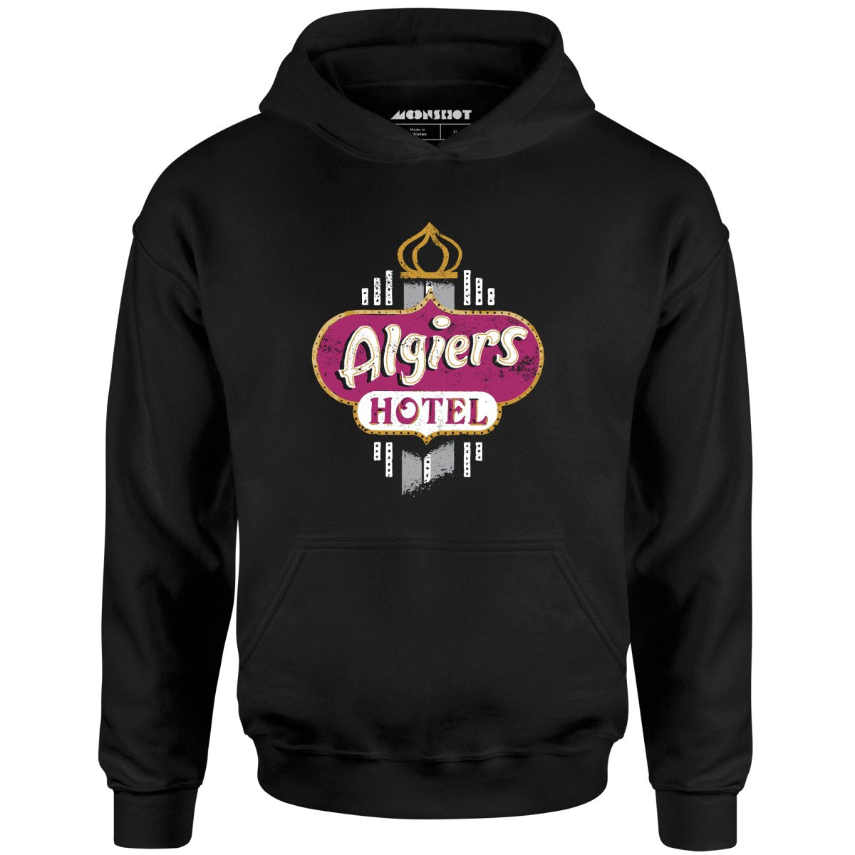 Algiers Hotel - Vintage Las Vegas - Unisex Hoodie