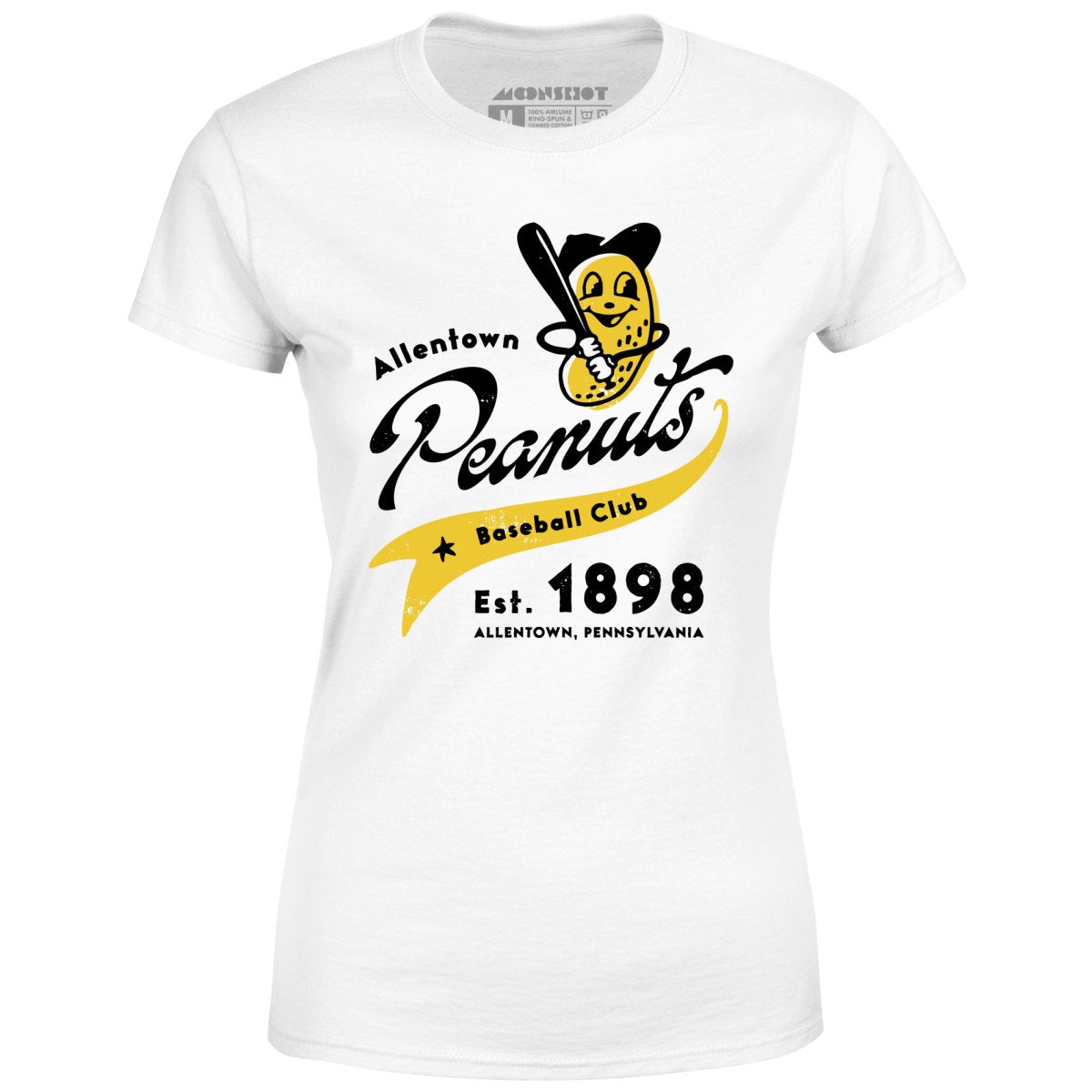 Allentown Peanuts - Pennsylvania - Vintage Defunct Baseball Teams - Women's T-Shirt