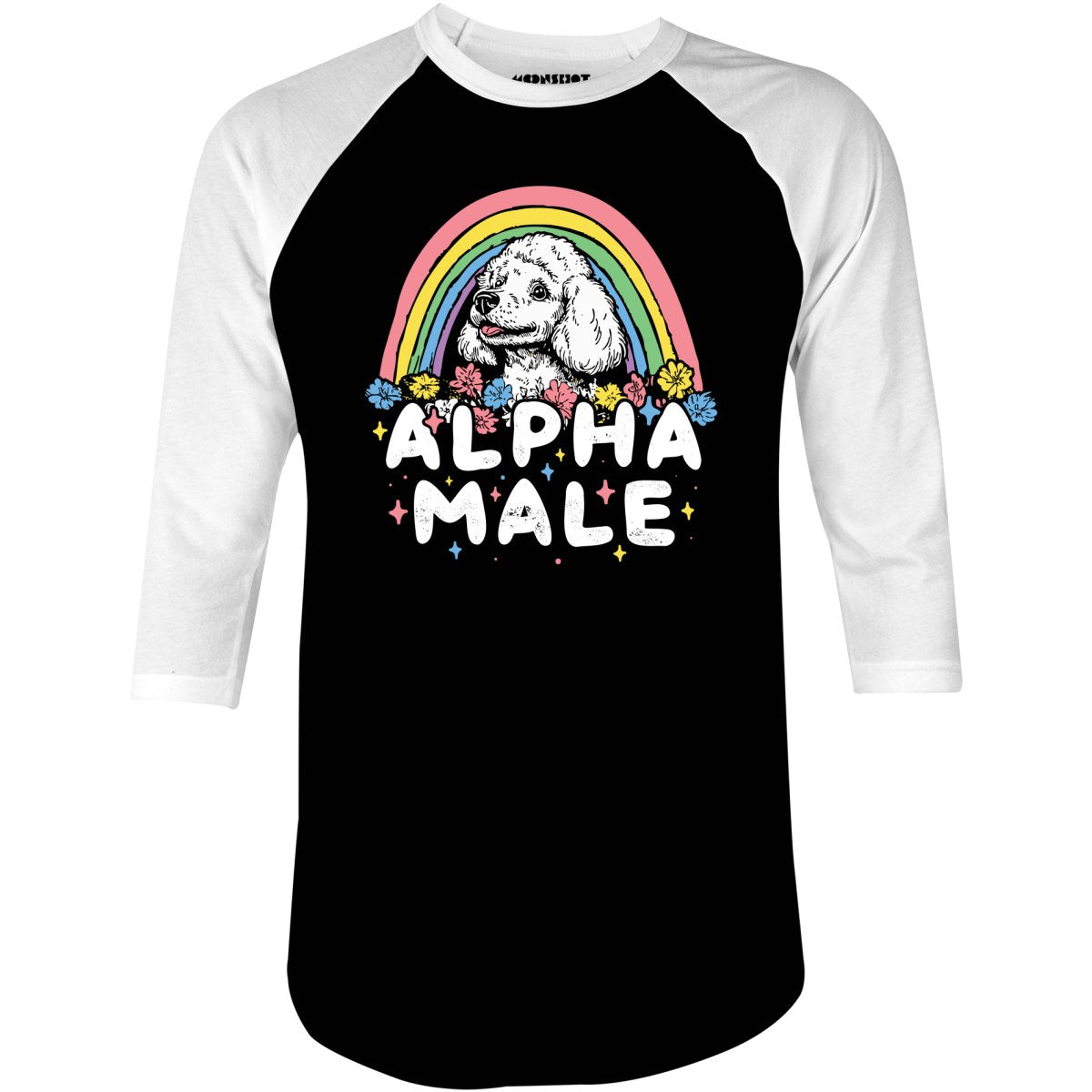 Alpha Male - 3/4 Sleeve Raglan T-Shirt