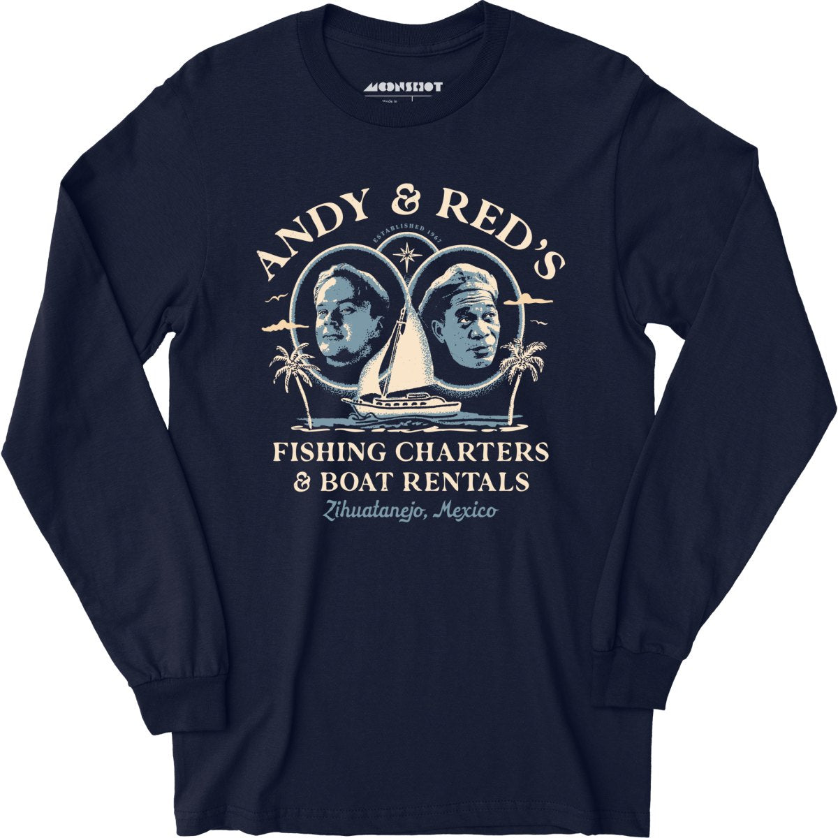 Andy & Red's Fishing Charters & Boat Rentals - Long Sleeve T-Shirt