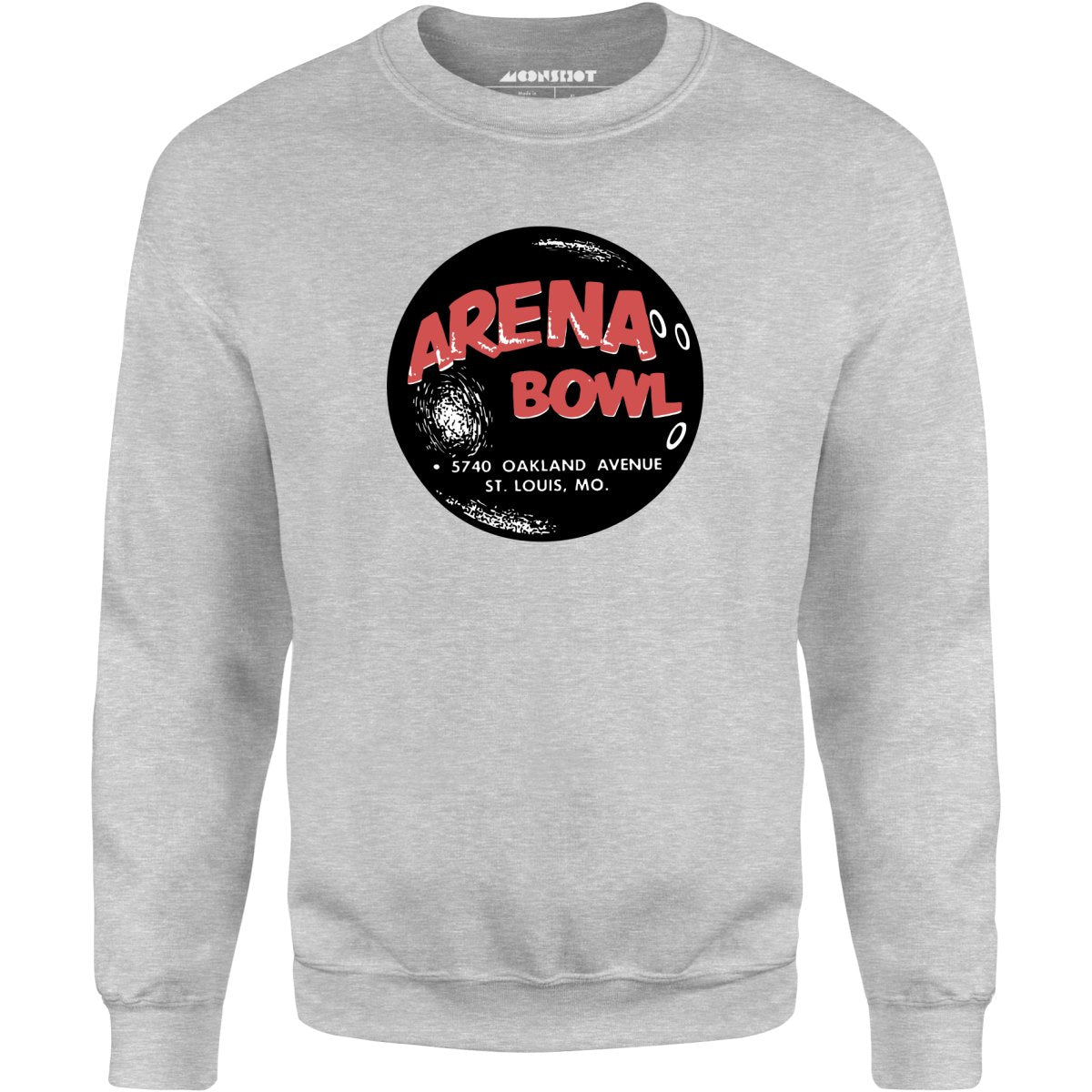 Arena Bowl - St. Louis, MO - Vintage Bowling Alley - Unisex Sweatshirt