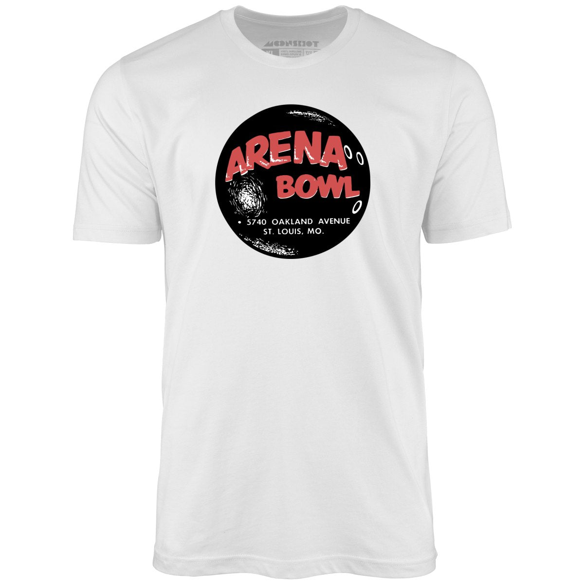 Arena Bowl - St. Louis, MO - Vintage Bowling Alley - Unisex T-Shirt