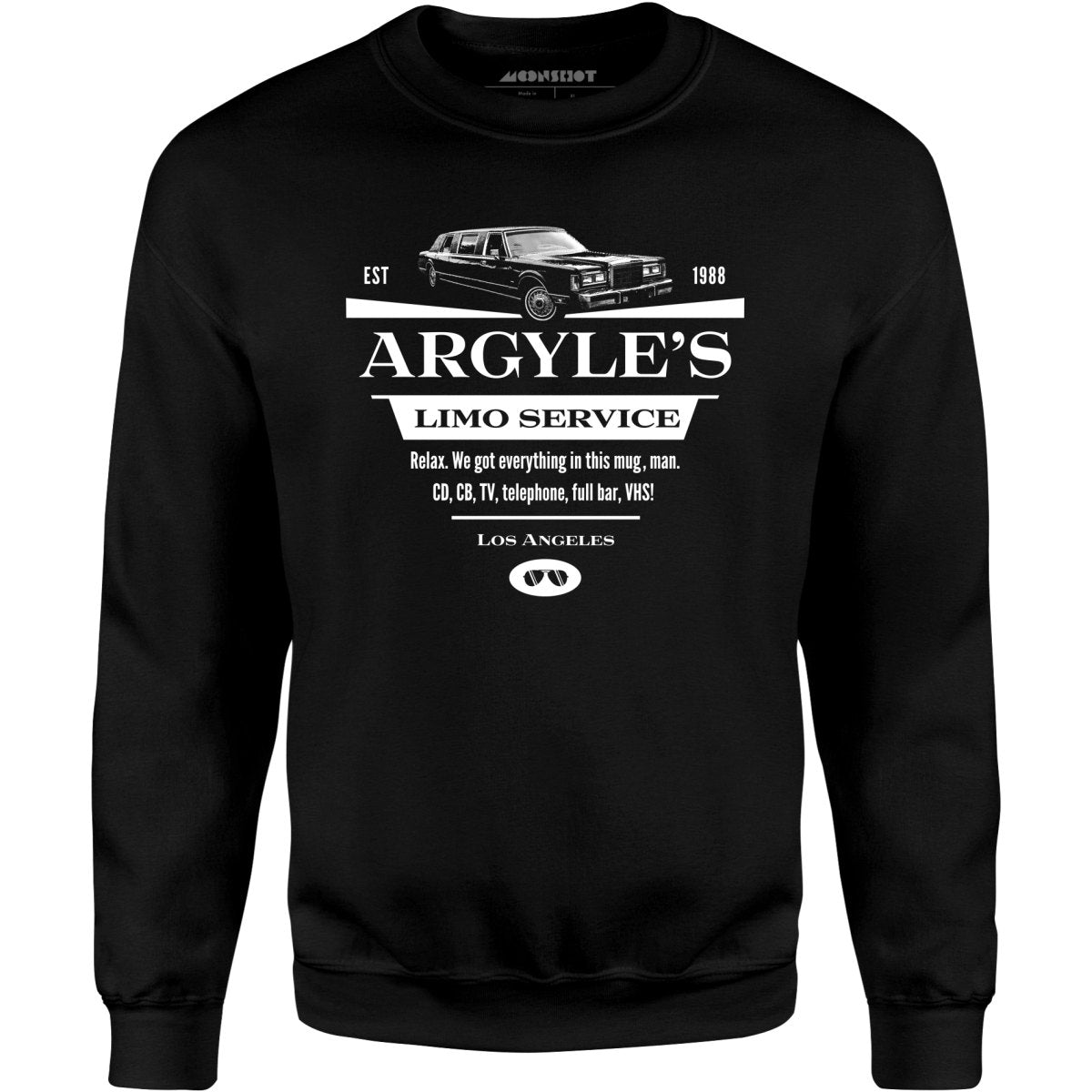 Argyle's Limo Service Los Angeles - Unisex Sweatshirt