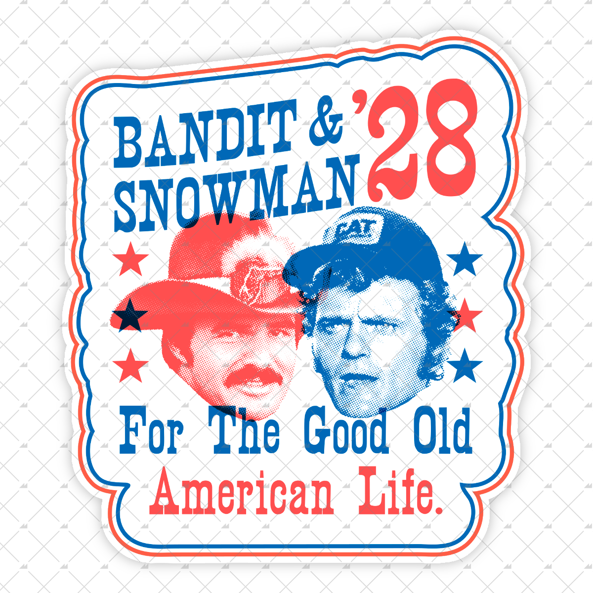 Bandit & Snowman 2028 - Sticker