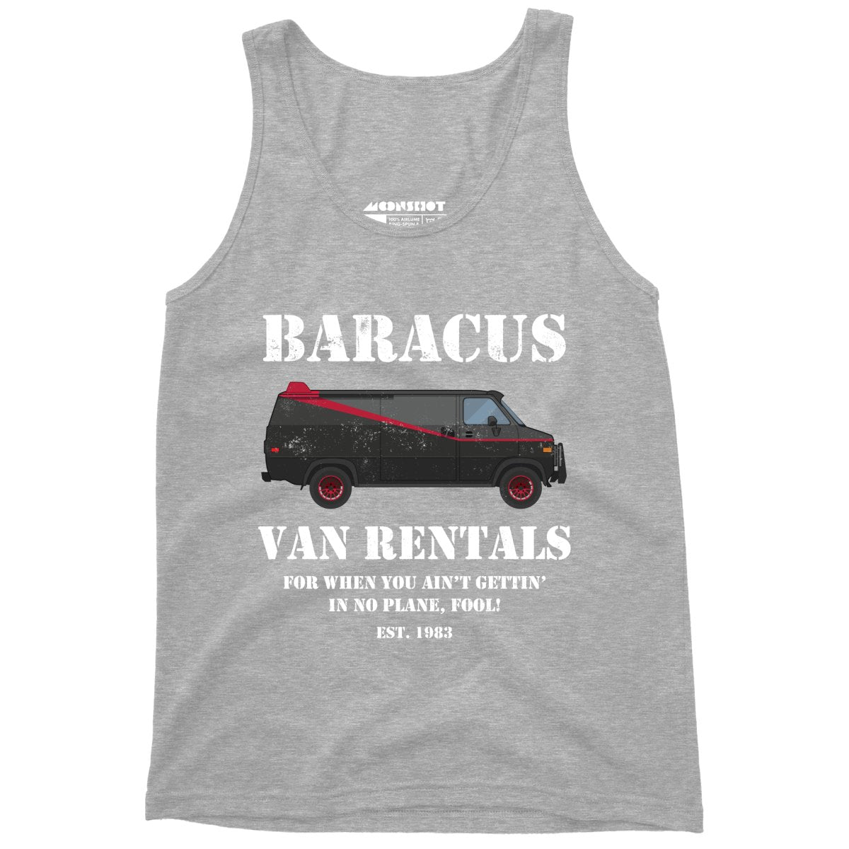 Baracus Van Rentals - Unisex Tank Top