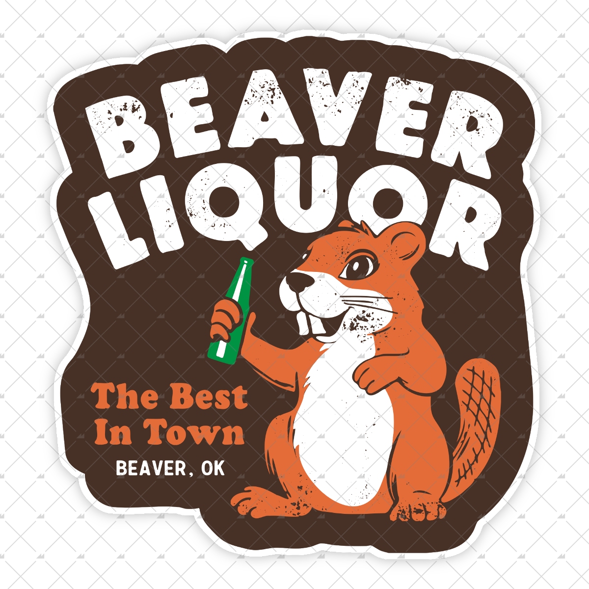 Beaver Liquor - Sticker