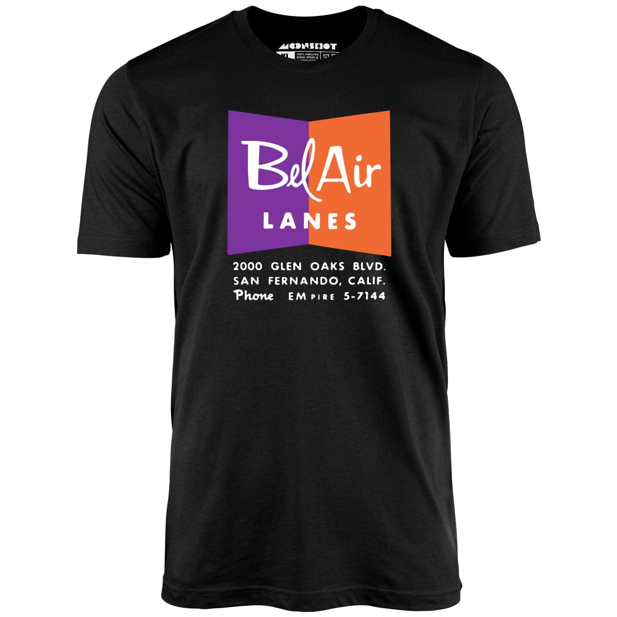 Bel Air Lanes - San Fernando, CA - Vintage Bowling Alley - Unisex T-Shirt