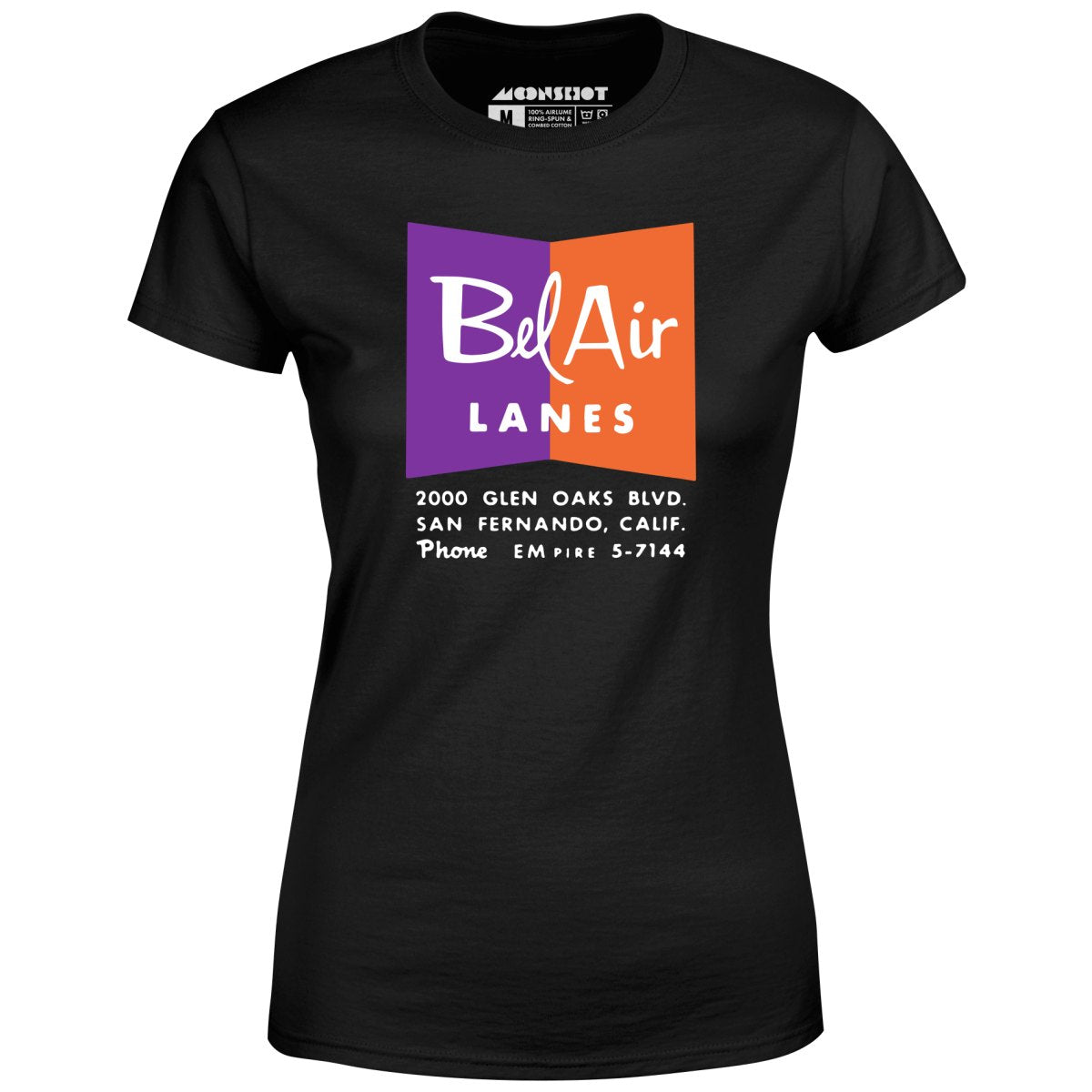 Bel Air Lanes - San Fernando, CA - Vintage Bowling Alley - Women's T-Shirt