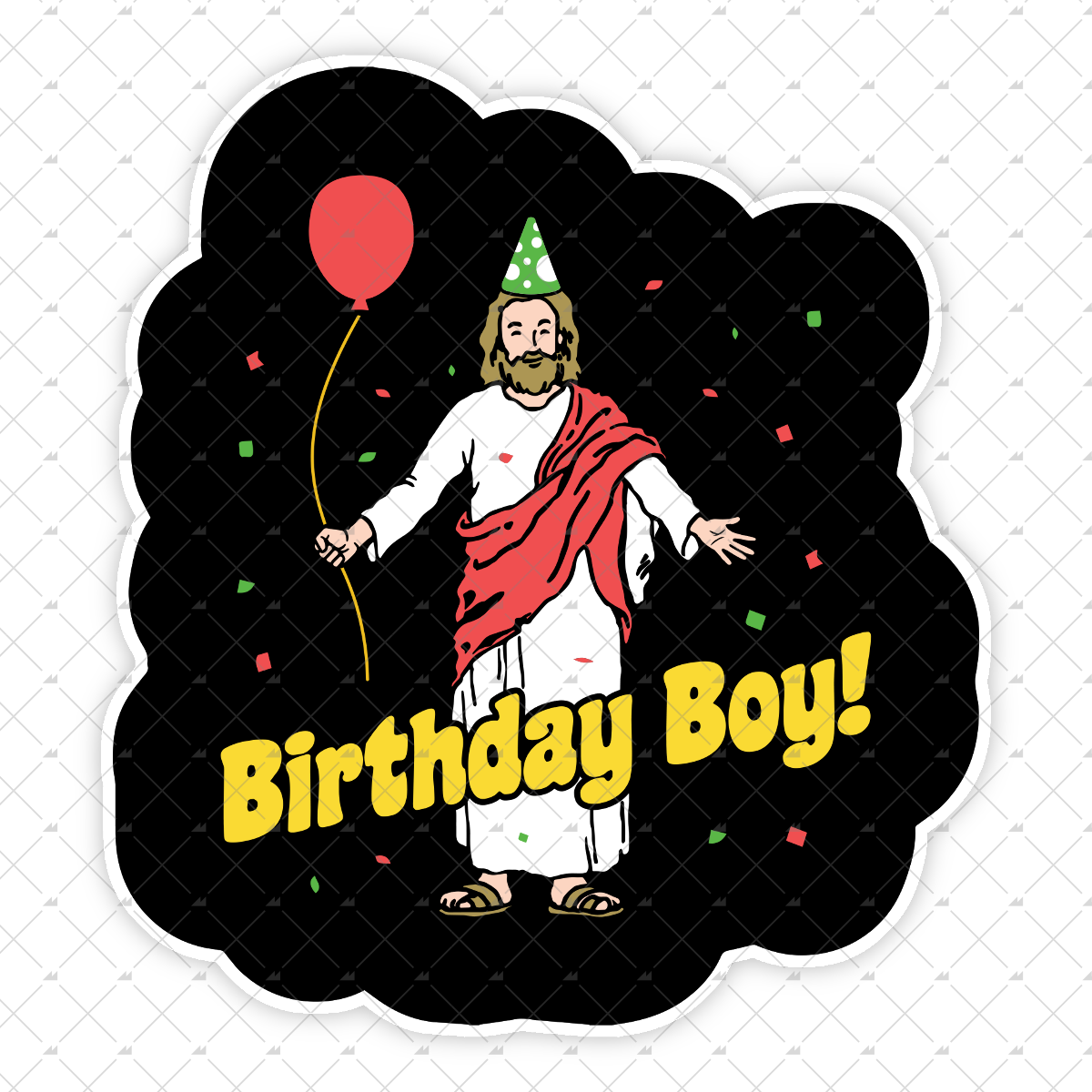 Birthday Boy - Sticker