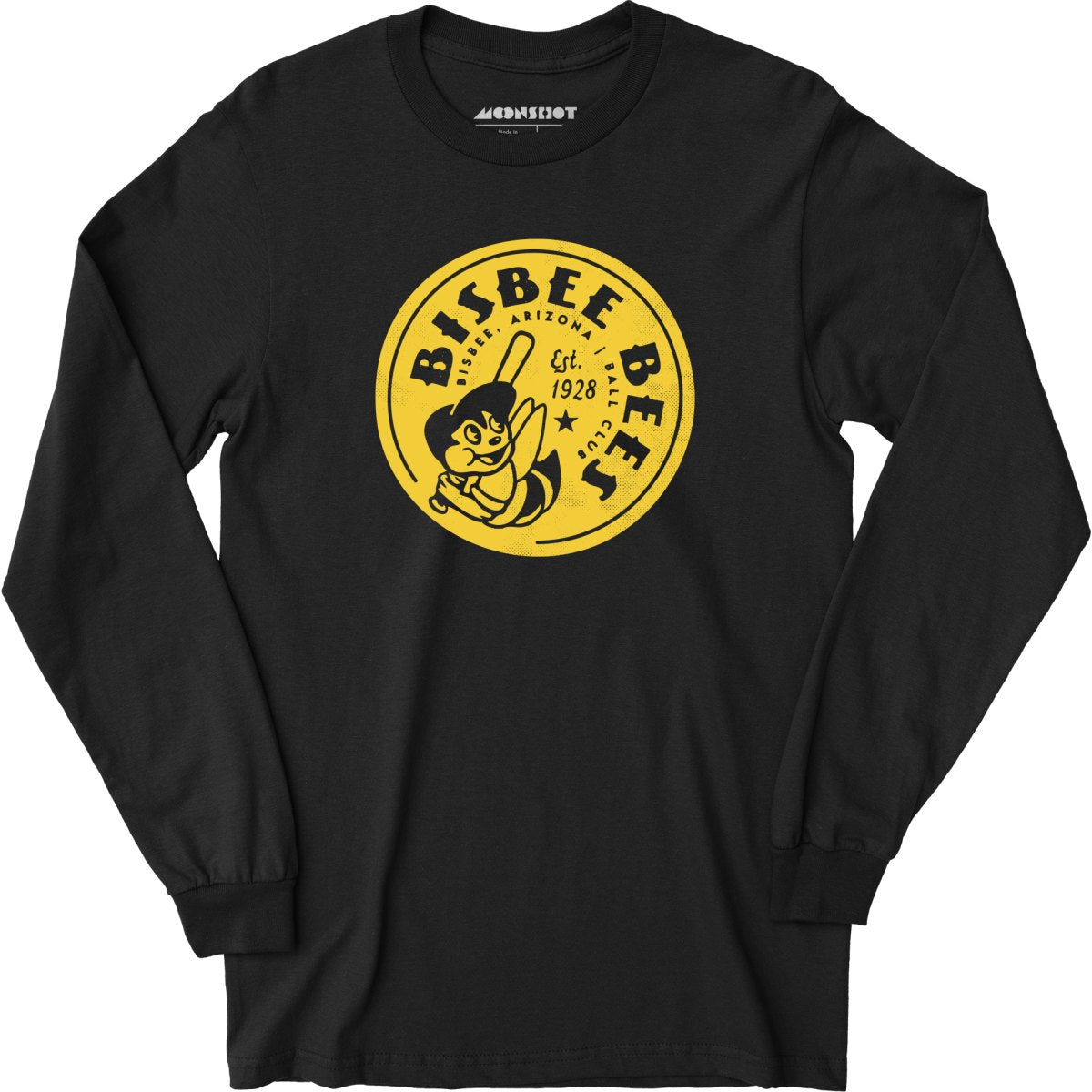 Bisbee Bees - Arizona - Vintage Defunct Baseball Teams - Long Sleeve T-Shirt