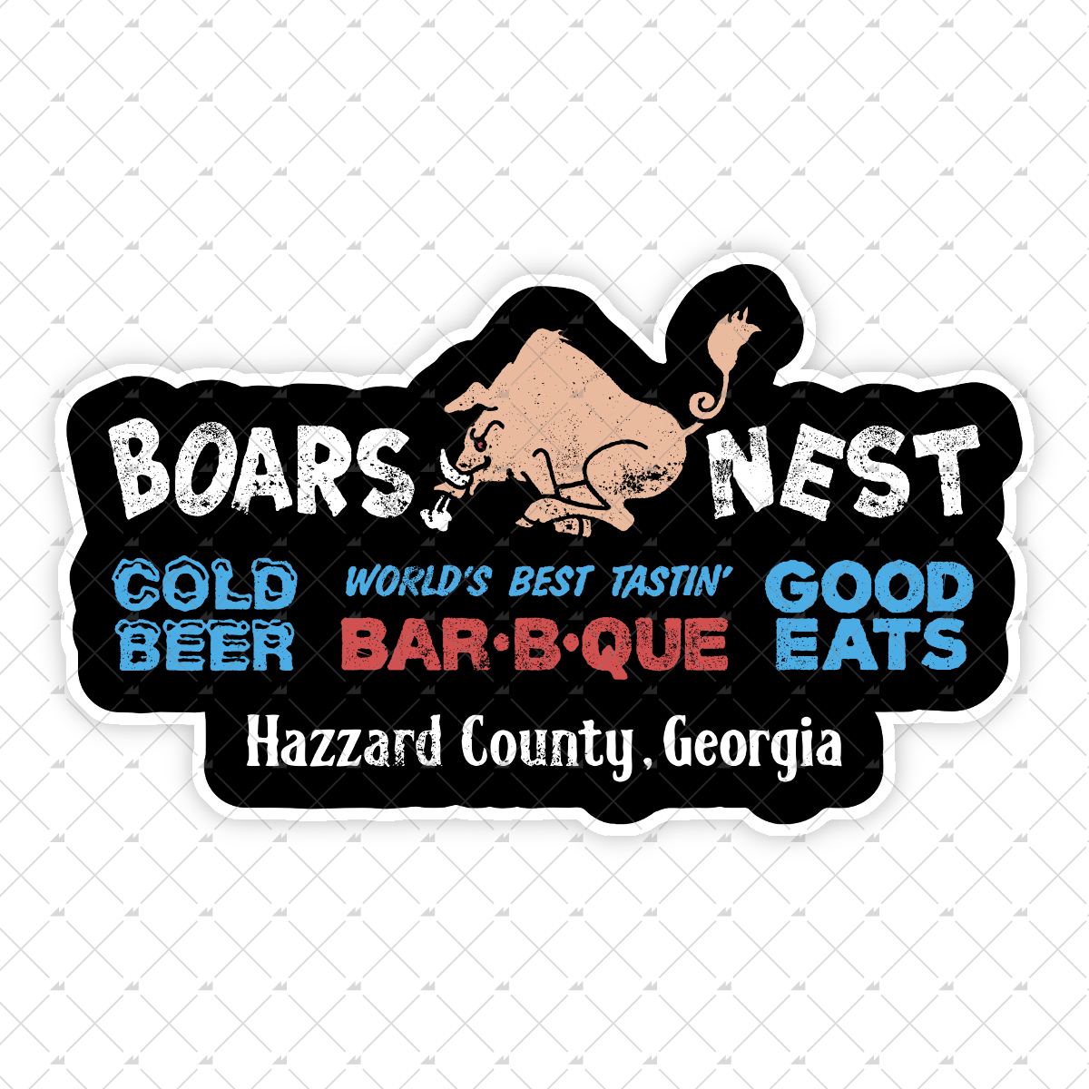 Boars Nest - Sticker