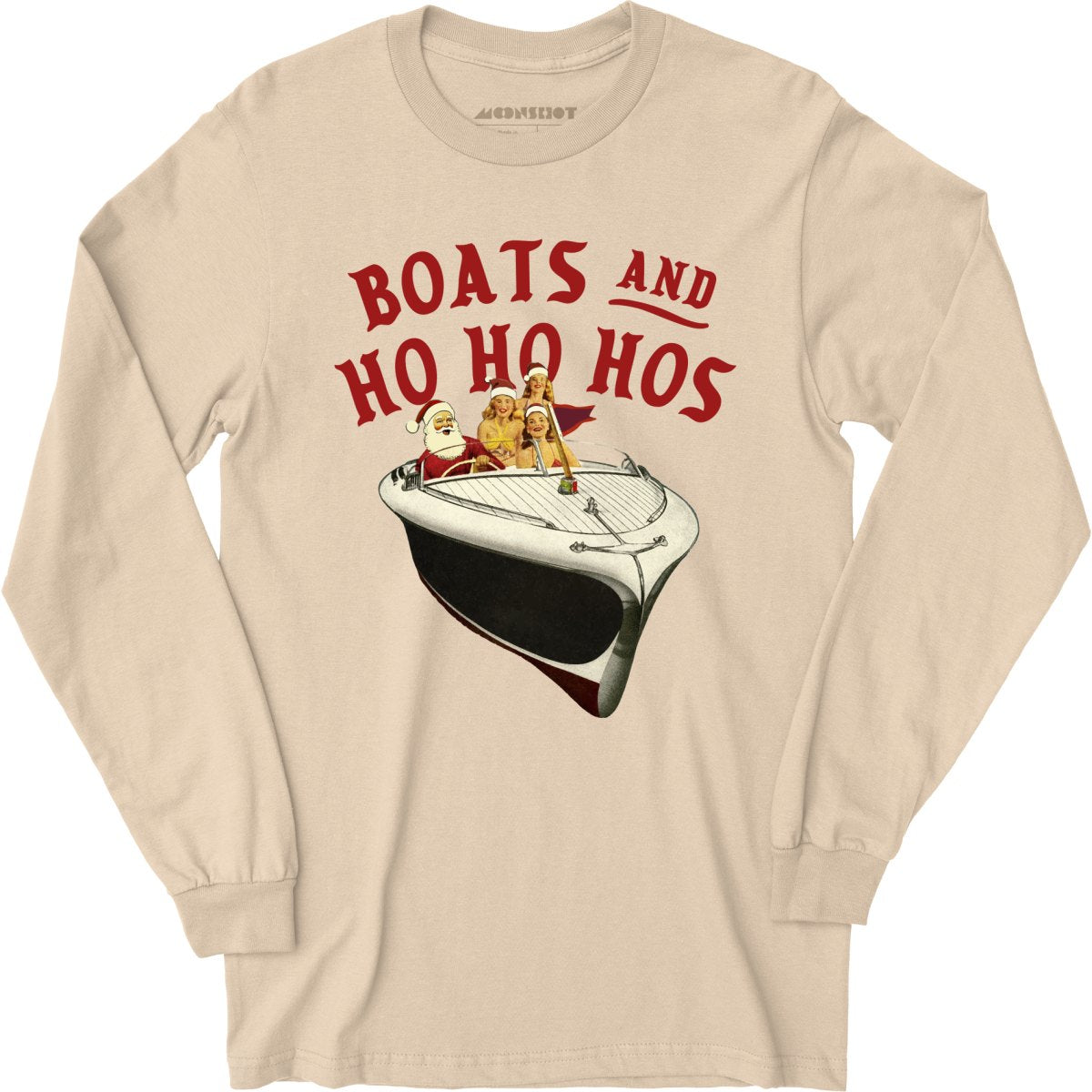 Boats and Ho Ho Hos - Long Sleeve T-Shirt – m00nshot