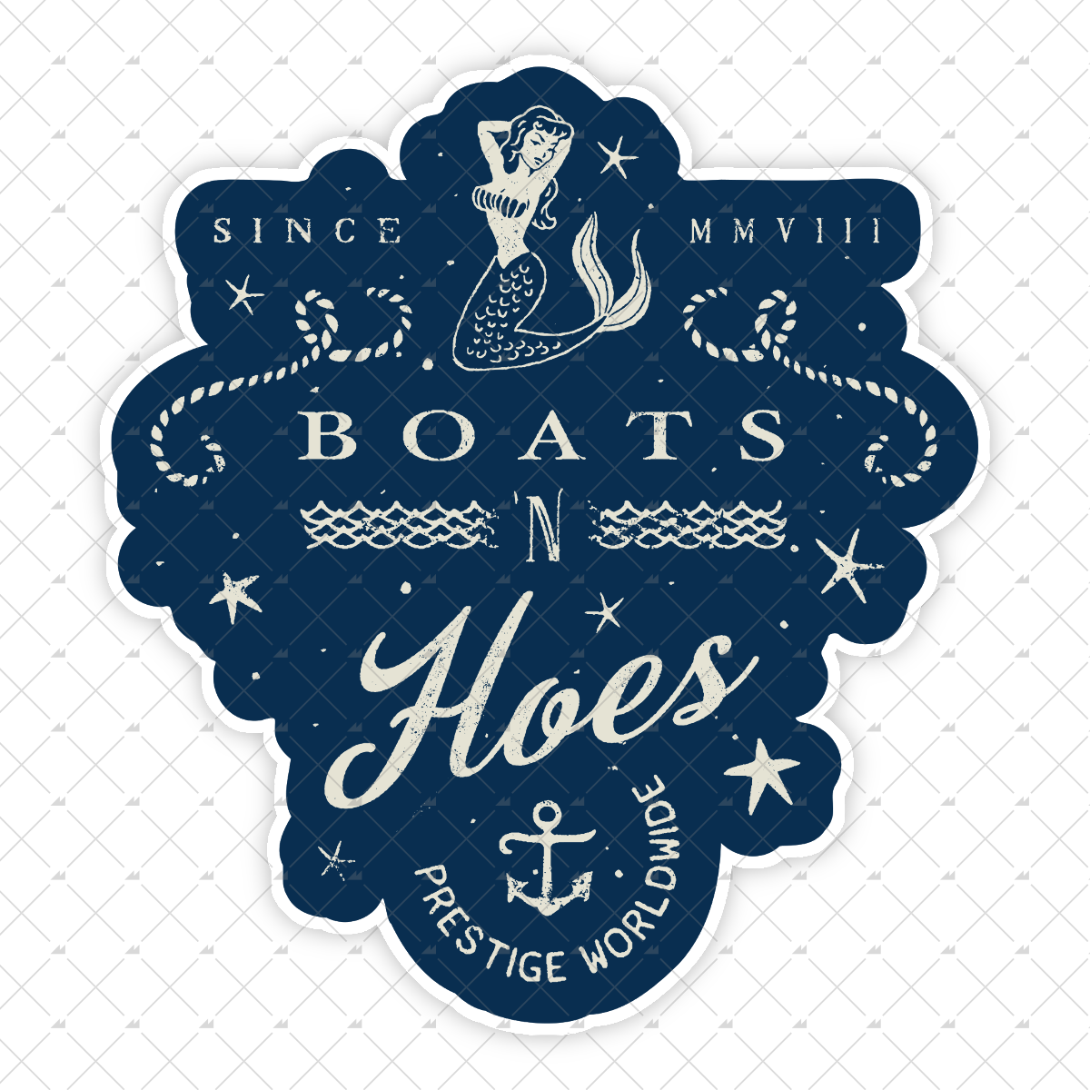 Boats n Hoes - Sticker