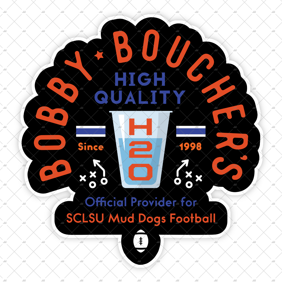 Bobby Boucher's High Quality H2O - Sticker