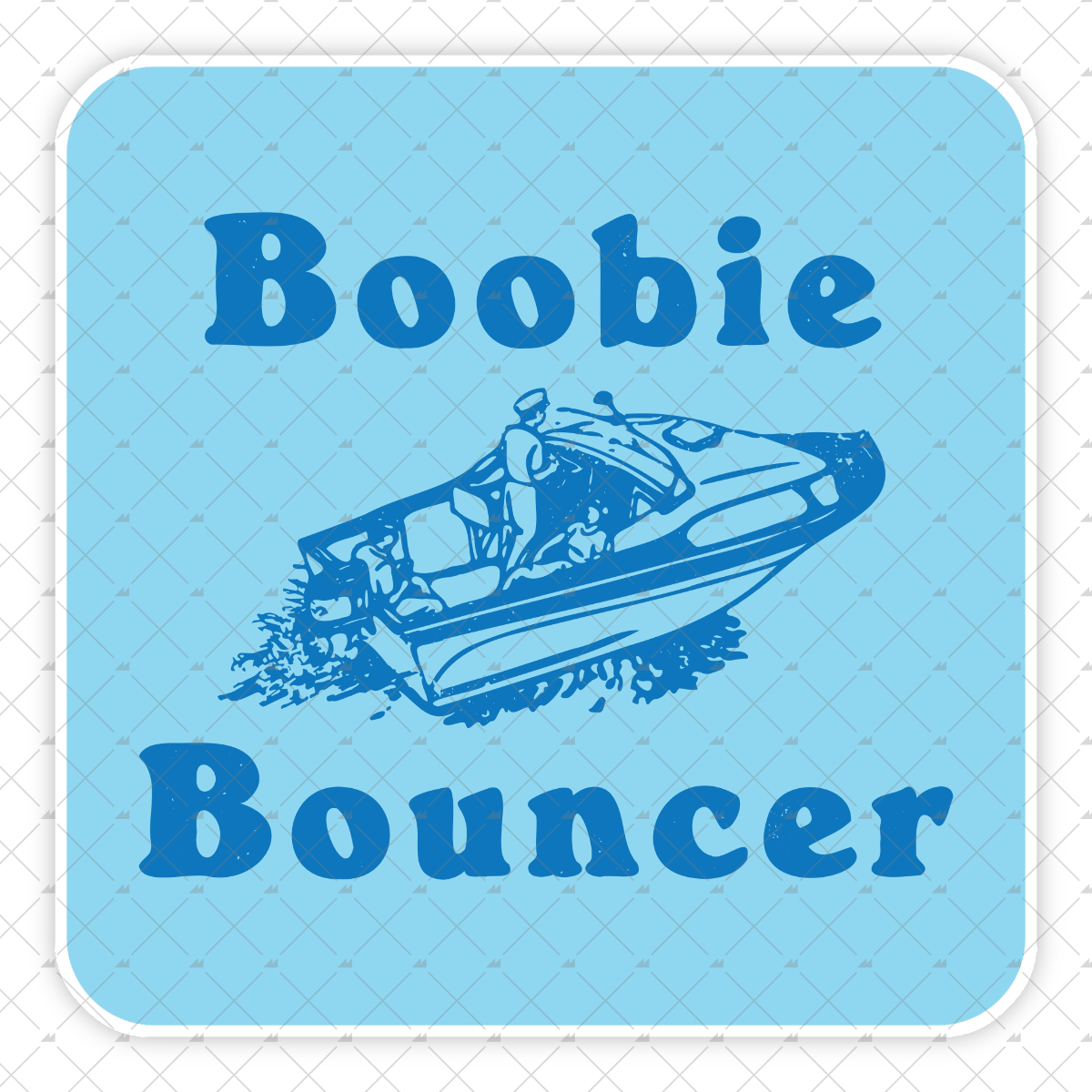 Boobie Bouncer - Sticker