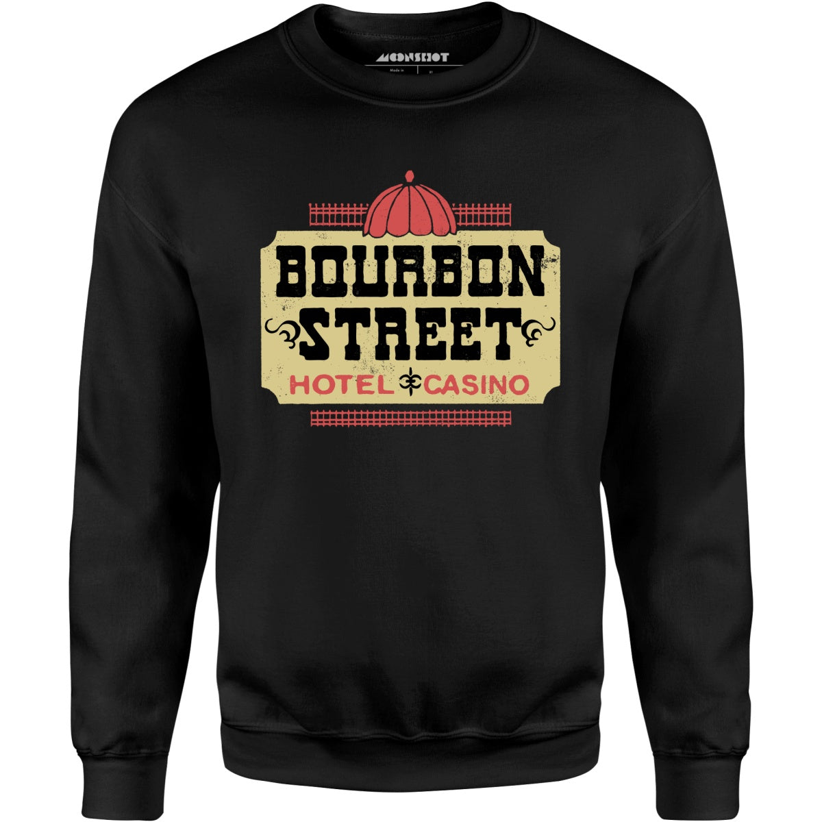 Bourbon Street - Vintage Las Vegas - Unisex Sweatshirt