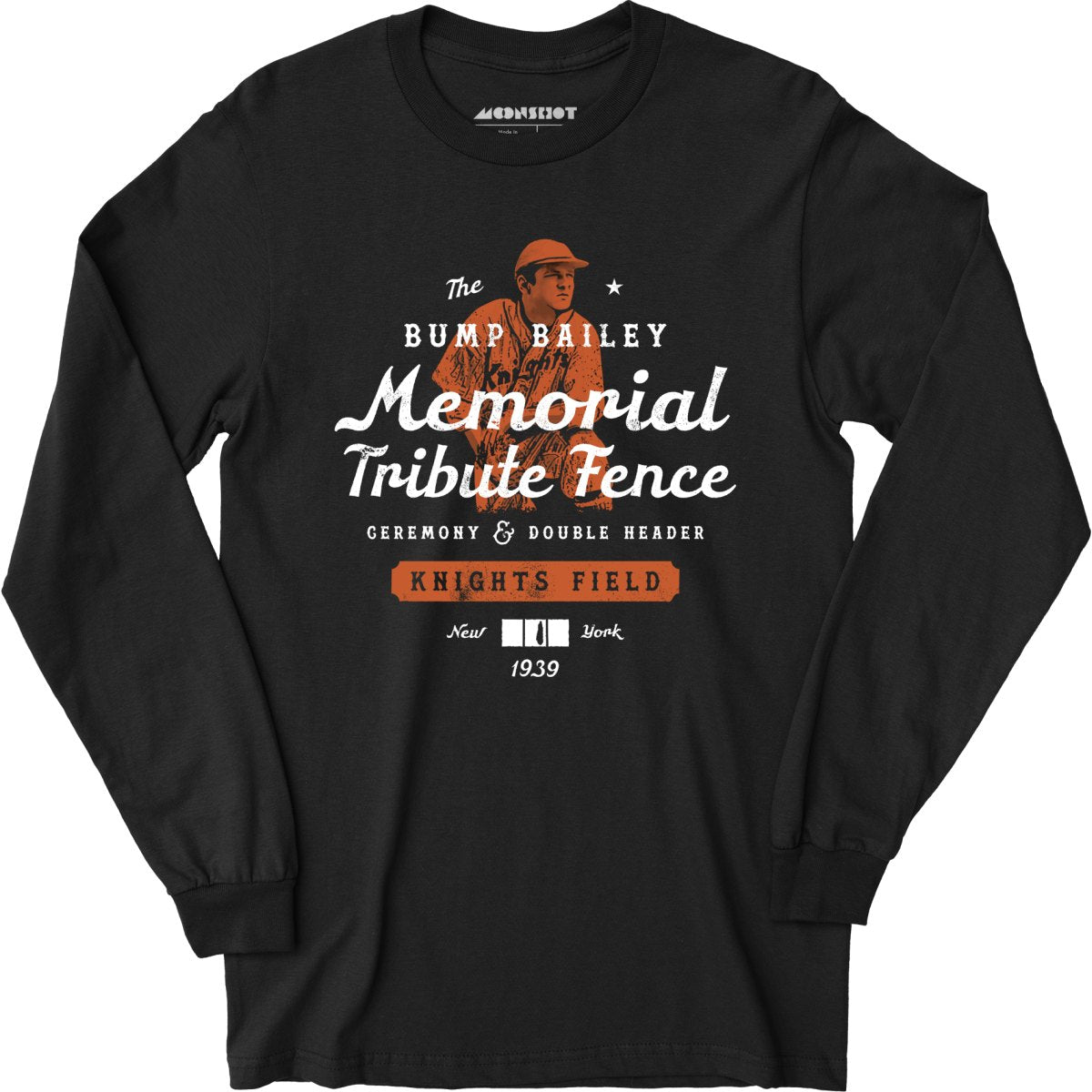 Bump Bailey Memorial Tribute Fence - Long Sleeve T-Shirt