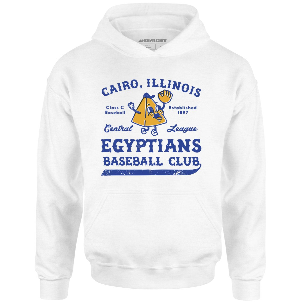 Cairo Egyptians - Illinois - Vintage Defunct Baseball Teams - Unisex Hoodie