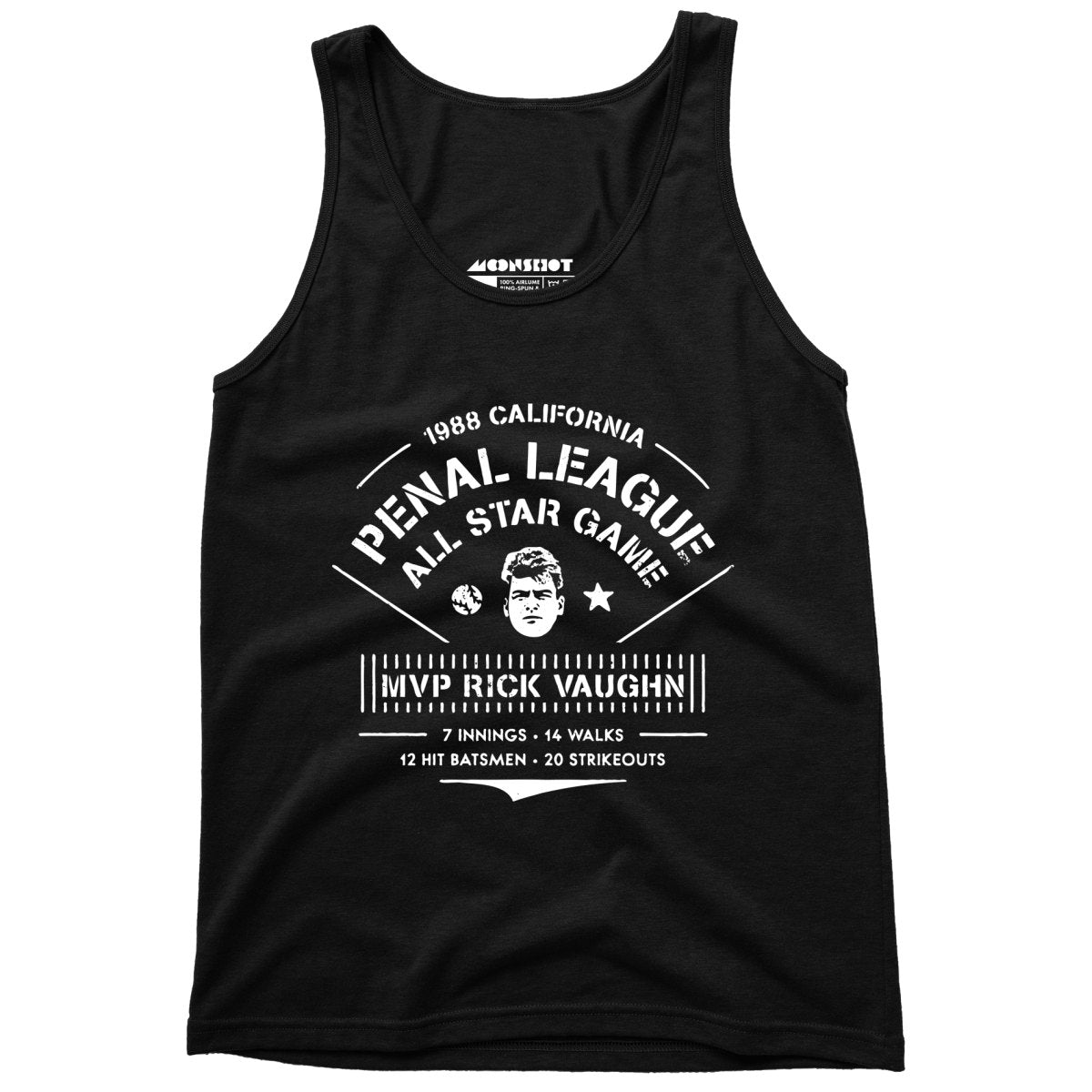 California Penal League All Star Game - Rick Vaughn MVP - Unisex Tank Top