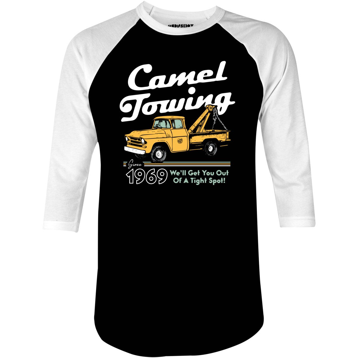 Camel Towing - 3/4 Sleeve Raglan T-Shirt