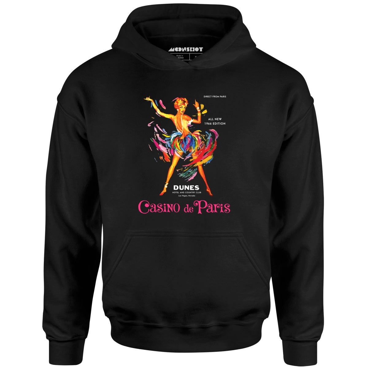 Casino de Paris at The Dunes - Vintage Las Vegas - Unisex Hoodie