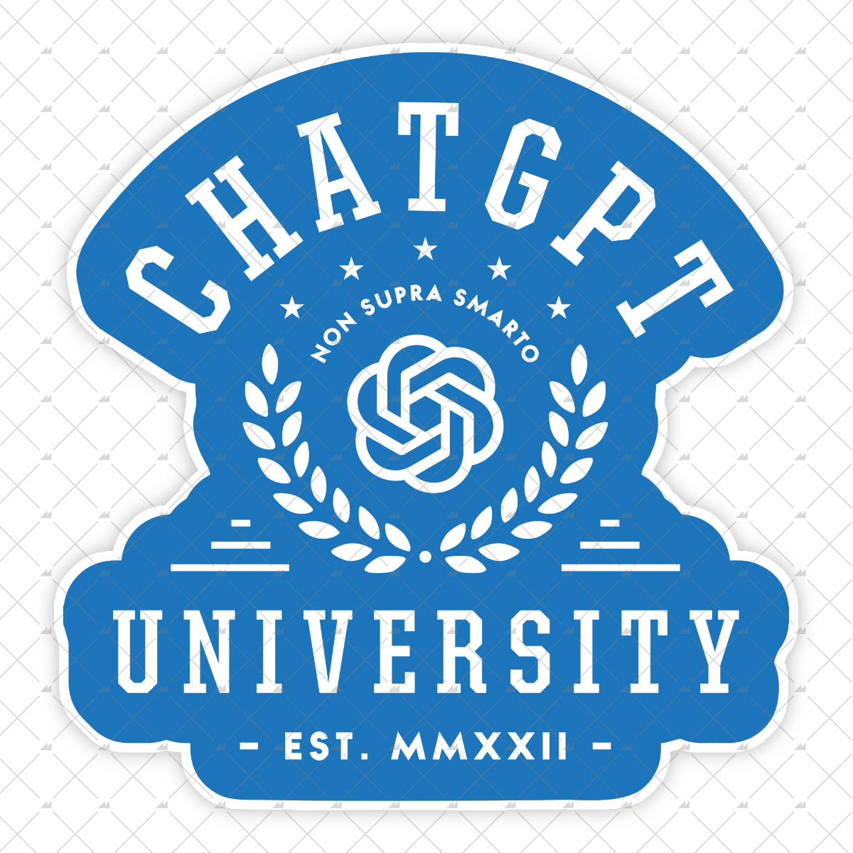 ChatGPT University - Sticker