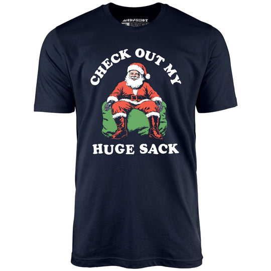 Check Out My Huge Sack - Navy - Front