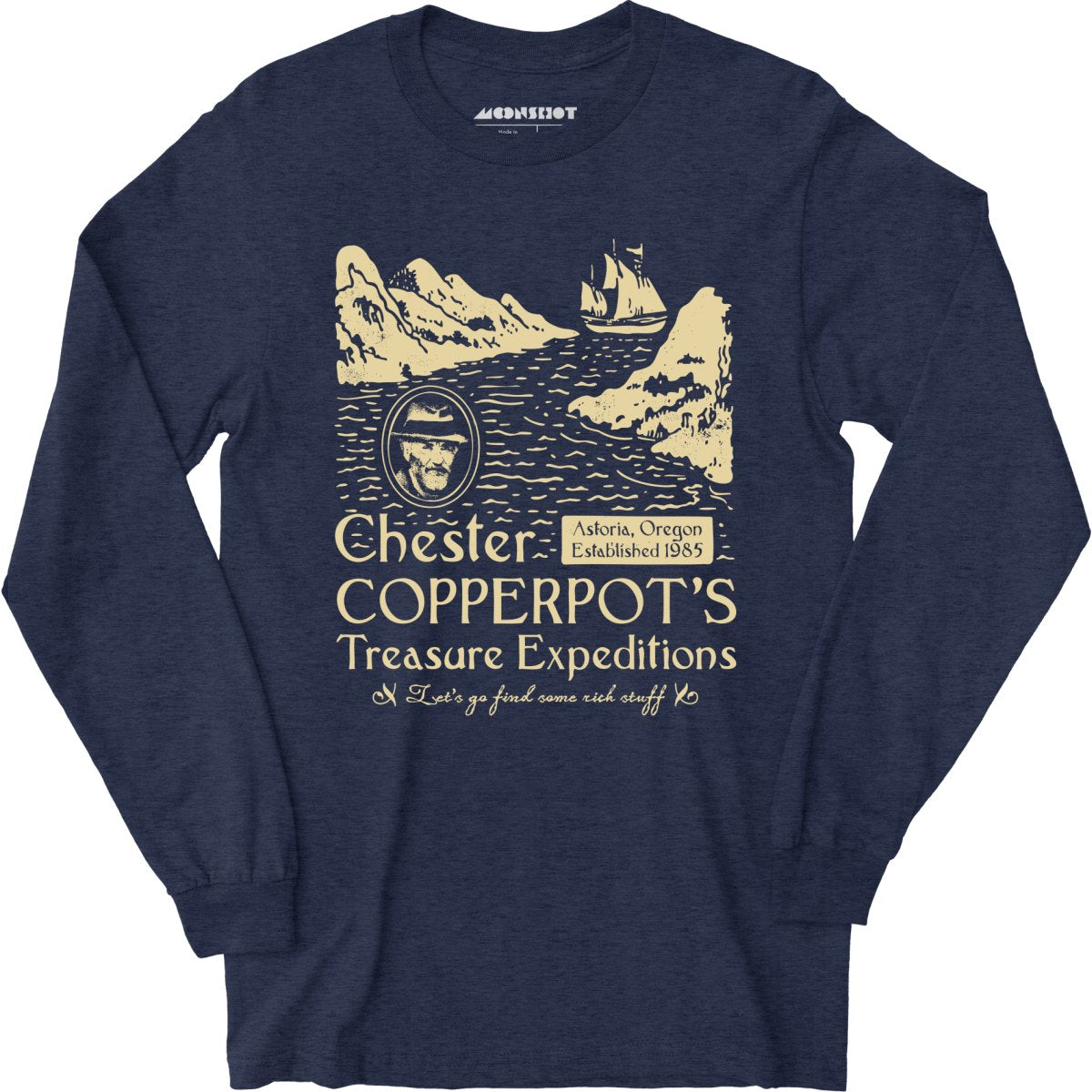 Chester Copperpot's Treasure Expeditions - Long Sleeve T-Shirt