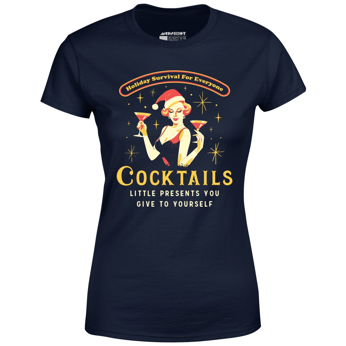 Christmas Cocktails - Women's T-Shirt