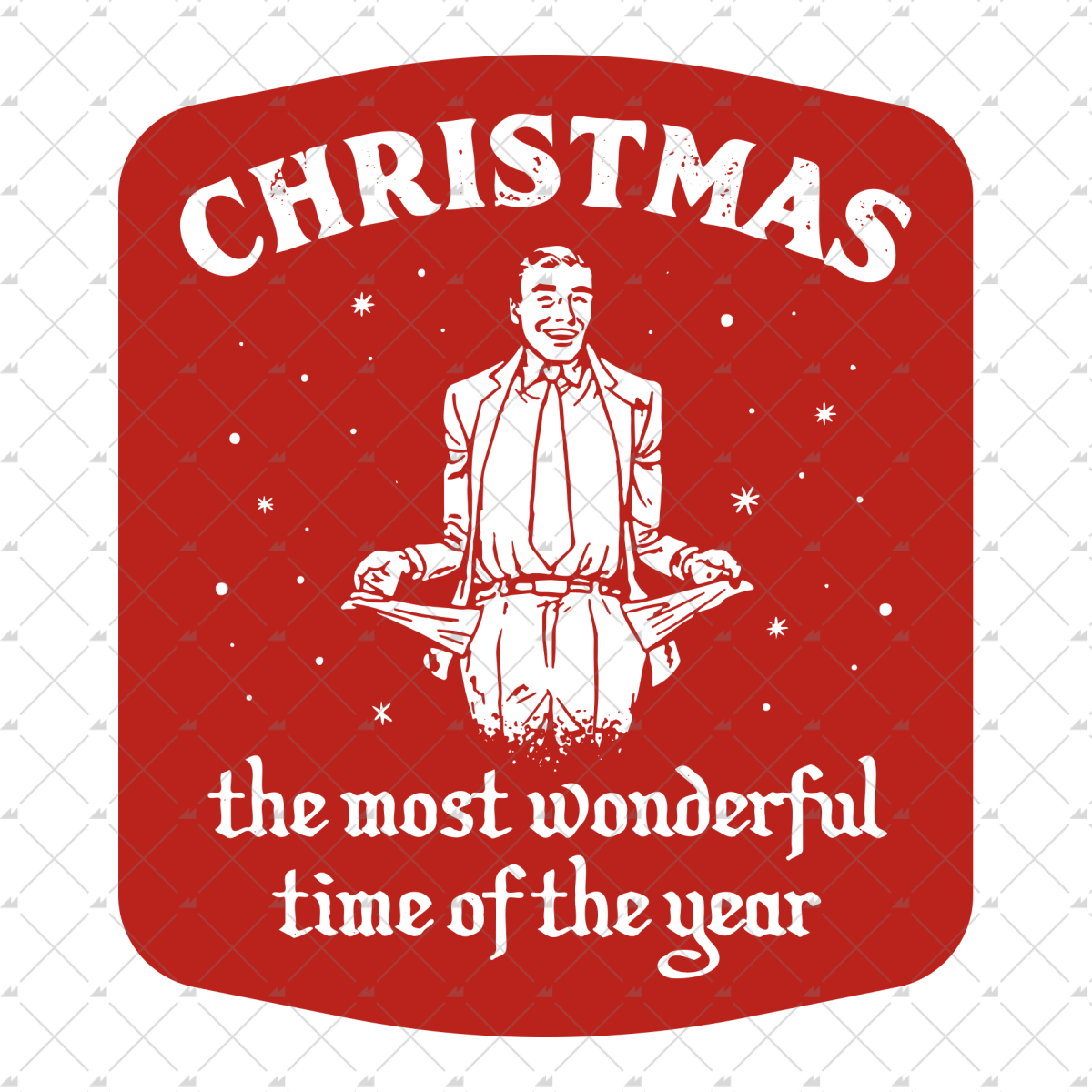 Christmas The Most Wonderful Time Of The Year - Sticker – m00nshot