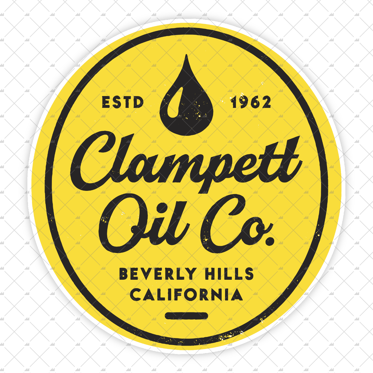 Clampett Oil Co. - Sticker