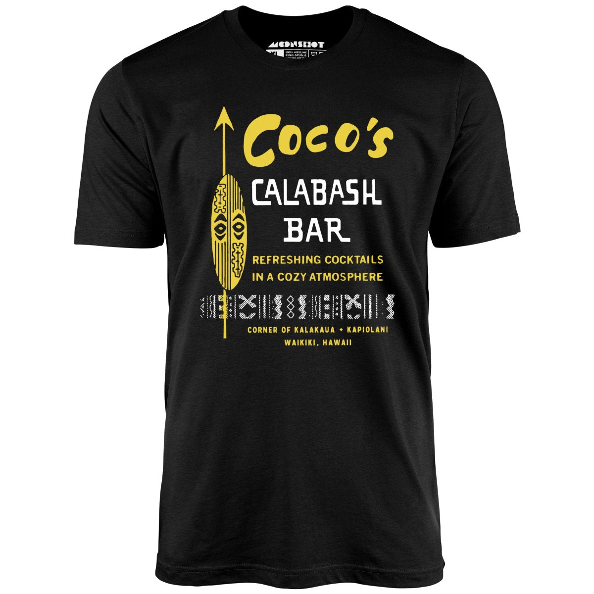 Coco's Calabash Bar - Waikiki, HI - Vintage Tiki Bar - Unisex T-Shirt