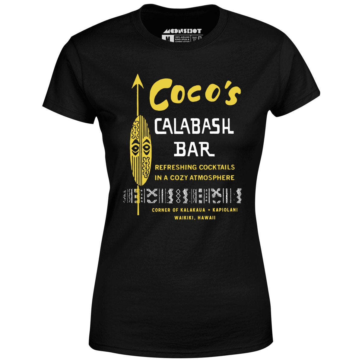 Coco's Calabash Bar - Waikiki, HI - Vintage Tiki Bar - Women's T-Shirt