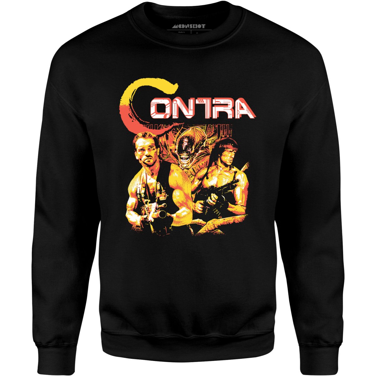 Contra Action Heroes Mashup Parody - Unisex Sweatshirt