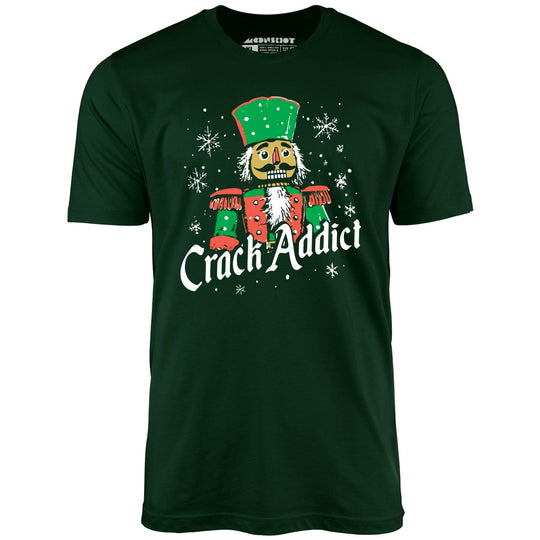 Crack Addict Nutcracker - Forest Green - Full Front